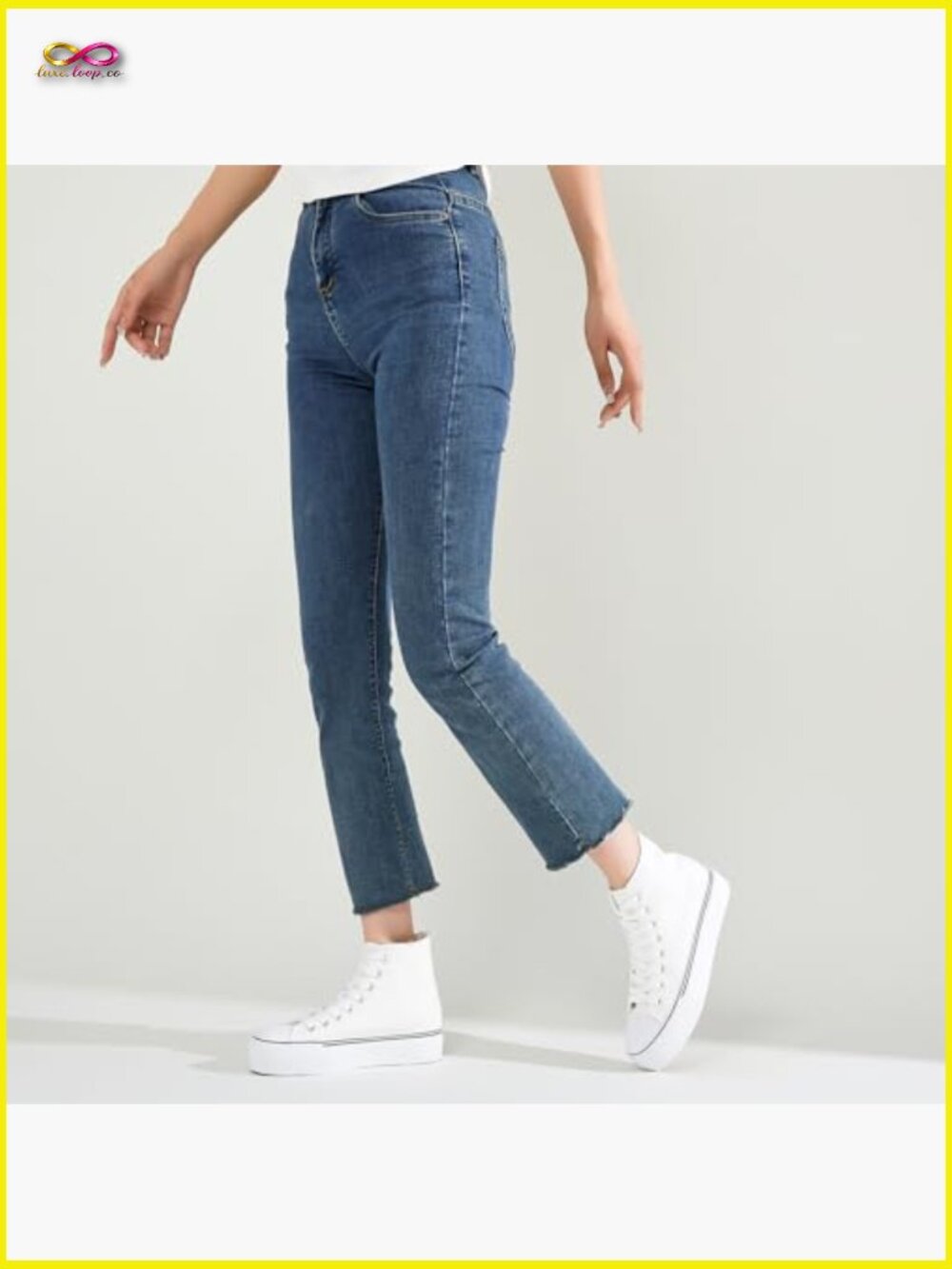 High Top Platform Sneakers Canvas Lace Up Retro Y2K Chic Casual Walking Shoes - Picture 3 of 7